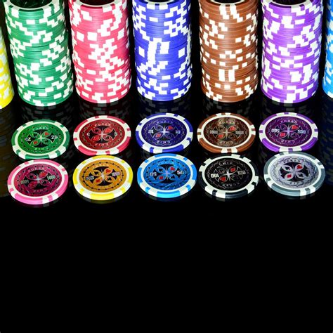 poker chips wert 5 farben
